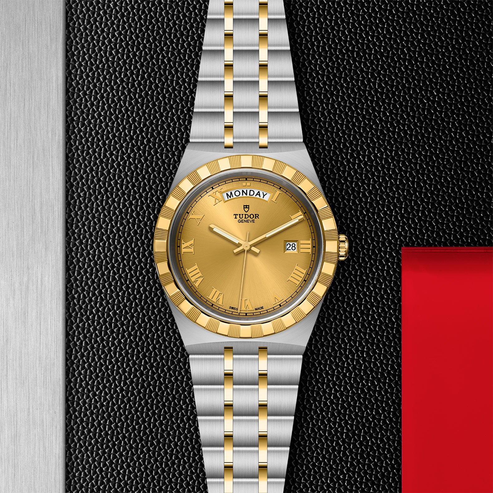 TUDOR Watch TUDOR Royal 41mm Champagne Dial, Two Tone Bracelet (M28603-0004)