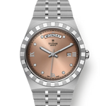 TUDOR Watch TUDOR Royal 41mm Salmon Diamond Dial, Stainless Steel Bracelet (M28600-0011)