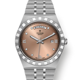 TUDOR Watch TUDOR Royal 41mm Salmon Diamond Dial, Stainless Steel Bracelet (M28600-0011)