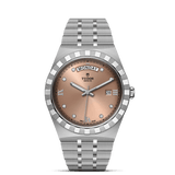 TUDOR Watch TUDOR Royal 41mm Salmon Diamond Dial, Stainless Steel Bracelet (M28600-0011)