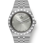 TUDOR Watch TUDOR Royal 41mm Silver Diamond Dial, Stainless Steel Bracelet (M28600-0002)