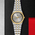 TUDOR Watch TUDOR Royal 41mm Silver Diamond Dial, Stainless Steel Bracelet (M28603-0002)