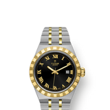 TUDOR Watch Tudor Royal, Black Dial, Steel Bracelet (M28303-0003)