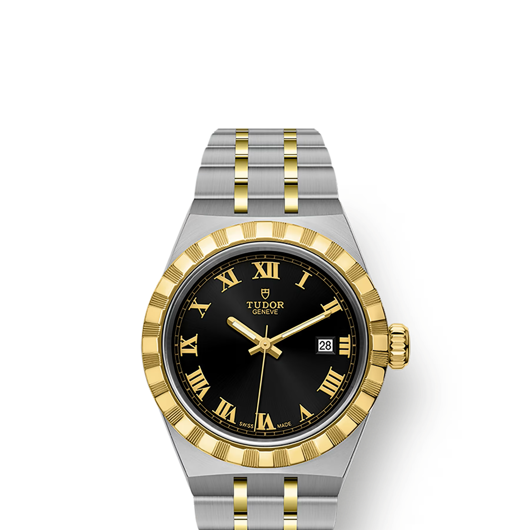 TUDOR Watch Tudor Royal, Black Dial, Steel Bracelet (M28303-0003)