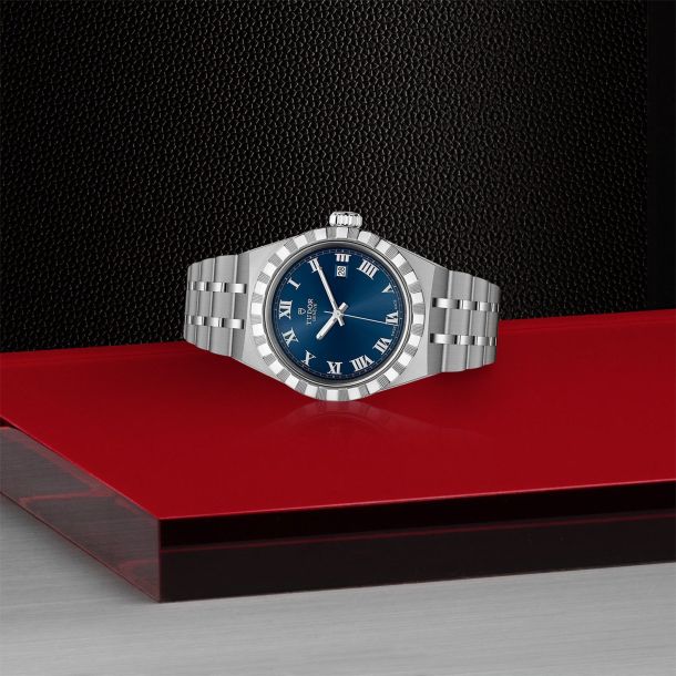 TUDOR Watch TUDOR Royal, Blue Dial, 34mm Steel Case (M28400-0006)