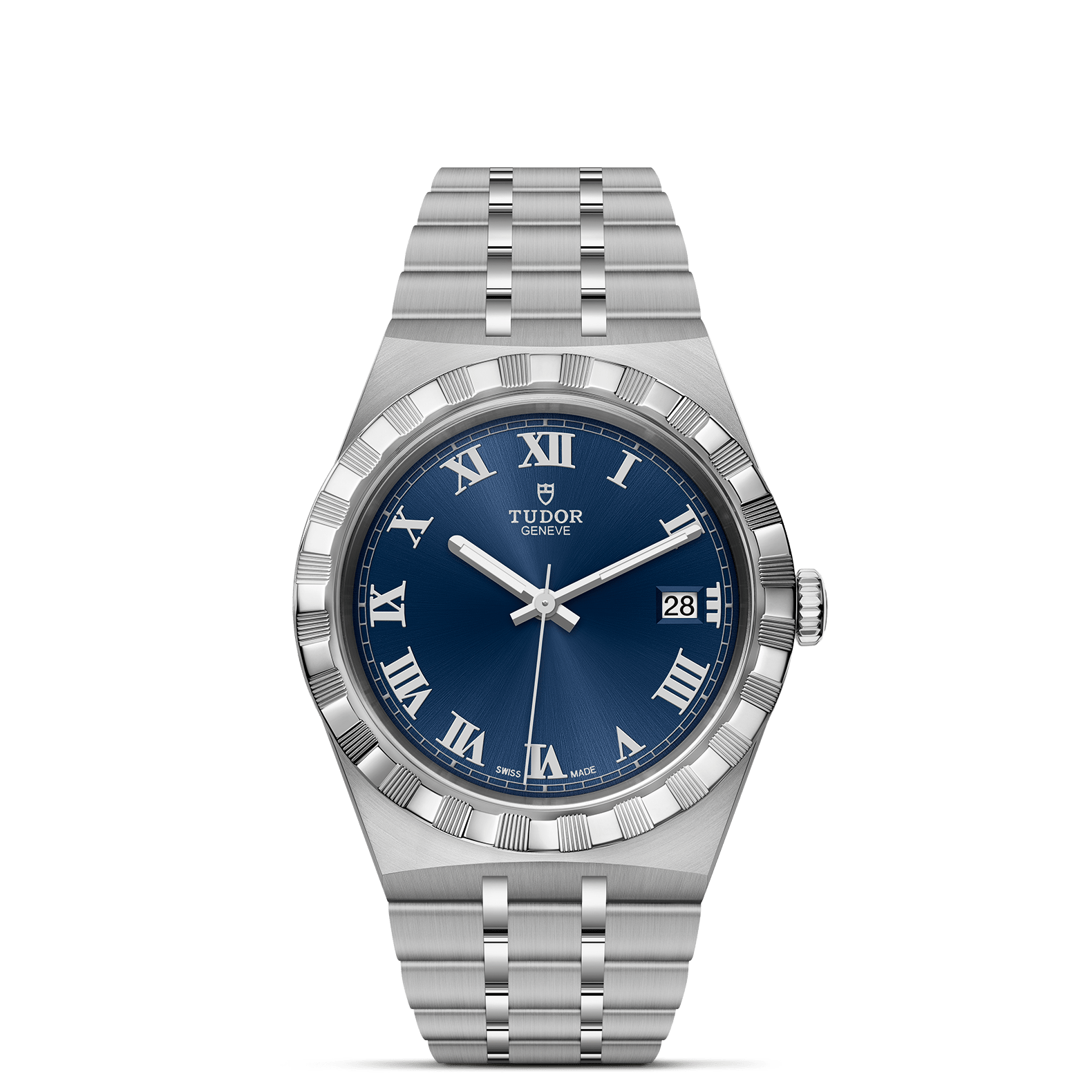 TUDOR Watch TUDOR Royal, Blur Dial, 38mm Steel Case (M28500-0005)