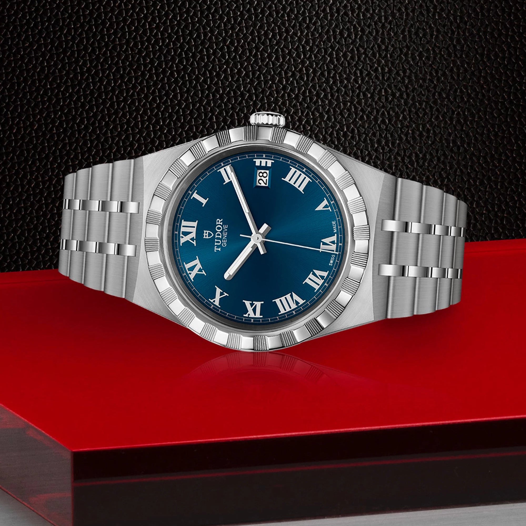 TUDOR Watch TUDOR Royal, Blur Dial, 38mm Steel Case (M28500-0005)