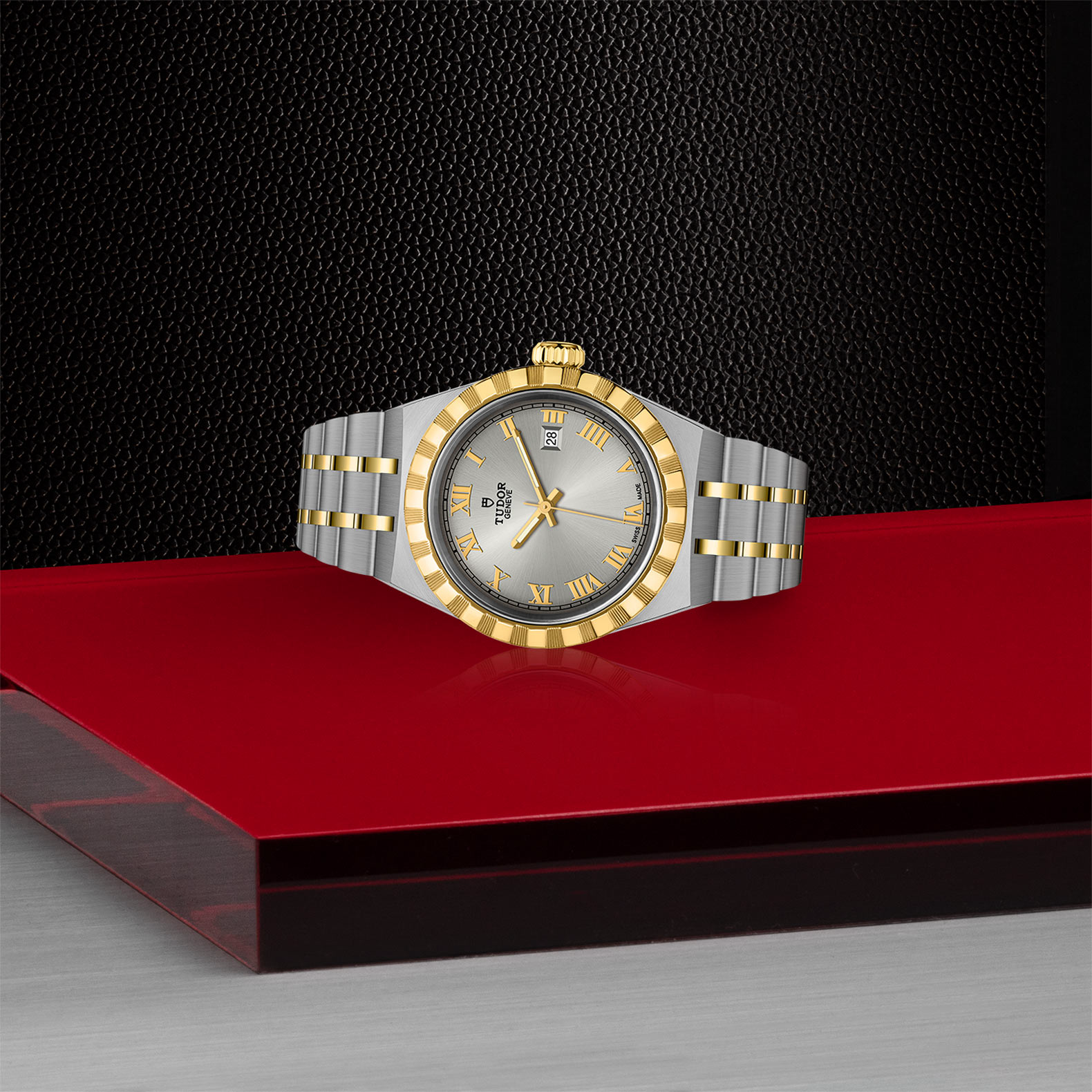 TUDOR Watch Tudor Royal, Silver Dial, Stainless Steel Bracelet (M28303-0001)