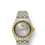 TUDOR Watch Tudor Royal, Silver Diamond Dial, Stainless Steel Bracelet (M28303-0002)