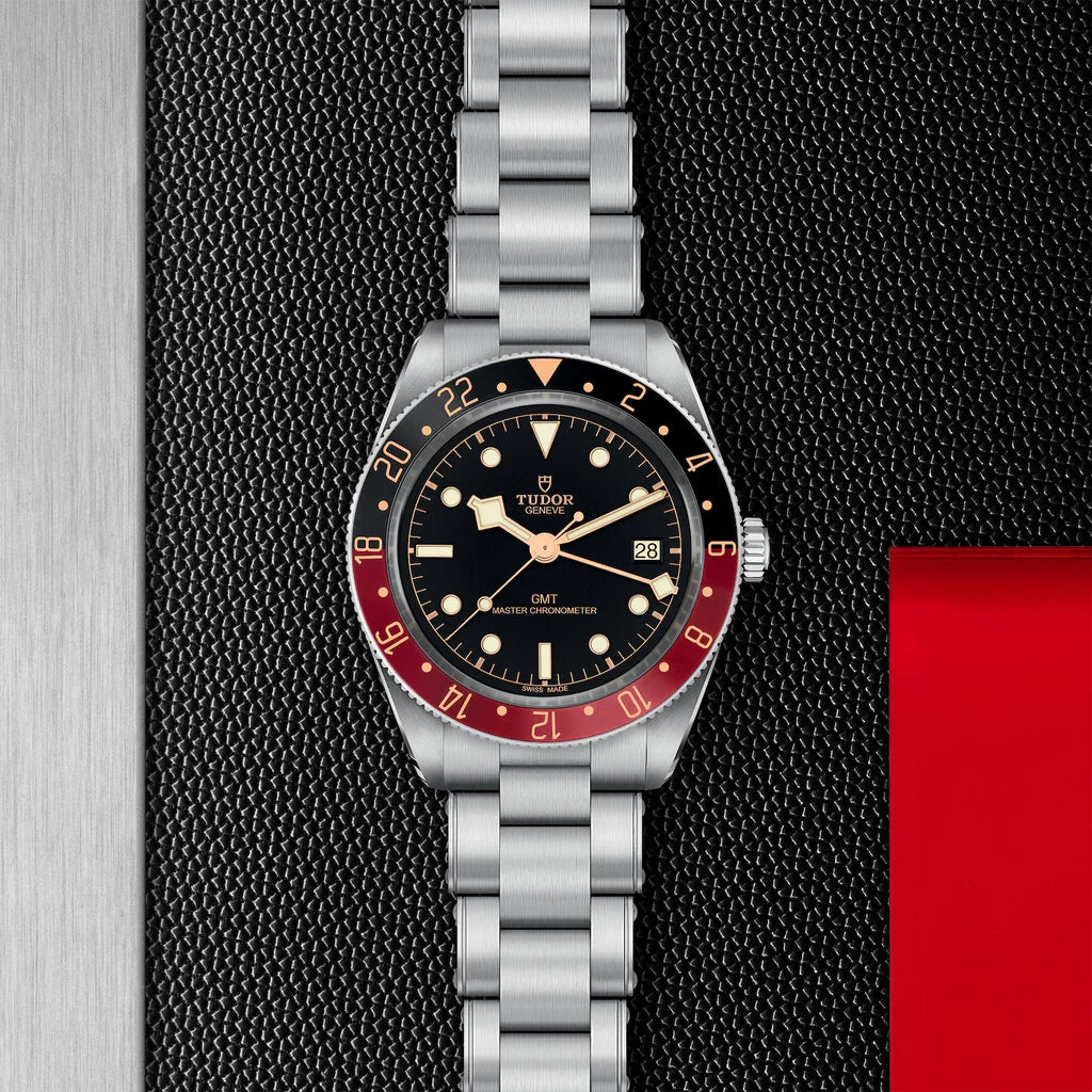 TUDOR Watch TUDOR Stainless Steel Black Bay 58 GMT, Black Dial (M7939G1A0NRU-0001)