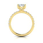 Vlora Engagement Ring Vlora 18k Yellow Gold Oval Engagement Ring Style Mounting