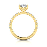 Vlora Engagement Ring Vlora 18k Yellow Gold Oval Engagement Ring Style Mounting