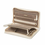WOLF Designs Jewelry Cases Caroline Jewelry Portfolio Travel Case - Ivory