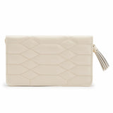 WOLF Designs Jewelry Cases Caroline Jewelry Portfolio Travel Case - Ivory