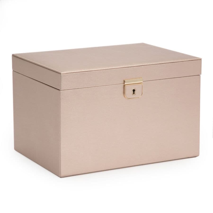 WOLF Designs Jewelry Cases Palermo Large Jewelry Box - Rose Gold