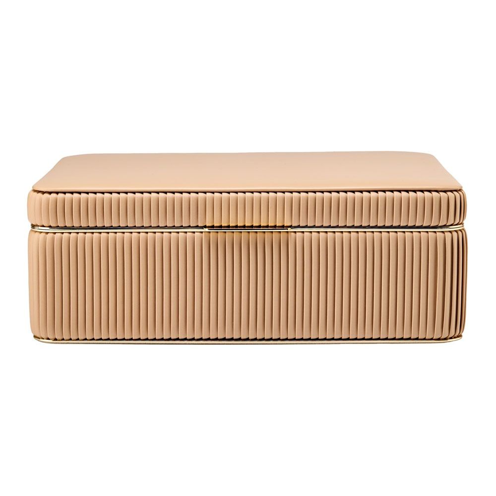 WOLF Designs Giftware WOLF Bella Medium Jewelry Box, Mocha