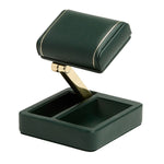 WOLF Designs Giftware WOLF British Racing Single Travel Watch Stand, Green
