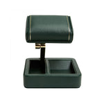 WOLF Designs Giftware WOLF British Racing Single Travel Watch Stand, Green