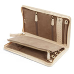 WOLF Designs Jewelry Cases Wolf Caroline Large Jewelry Portfolio - Ivory