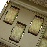 WOLF Designs Giftware WOLF Earth Double Watch Winder, Olive