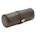 WOLF Designs Giftware WOLF Earth Triple Watch Roll, Coffee