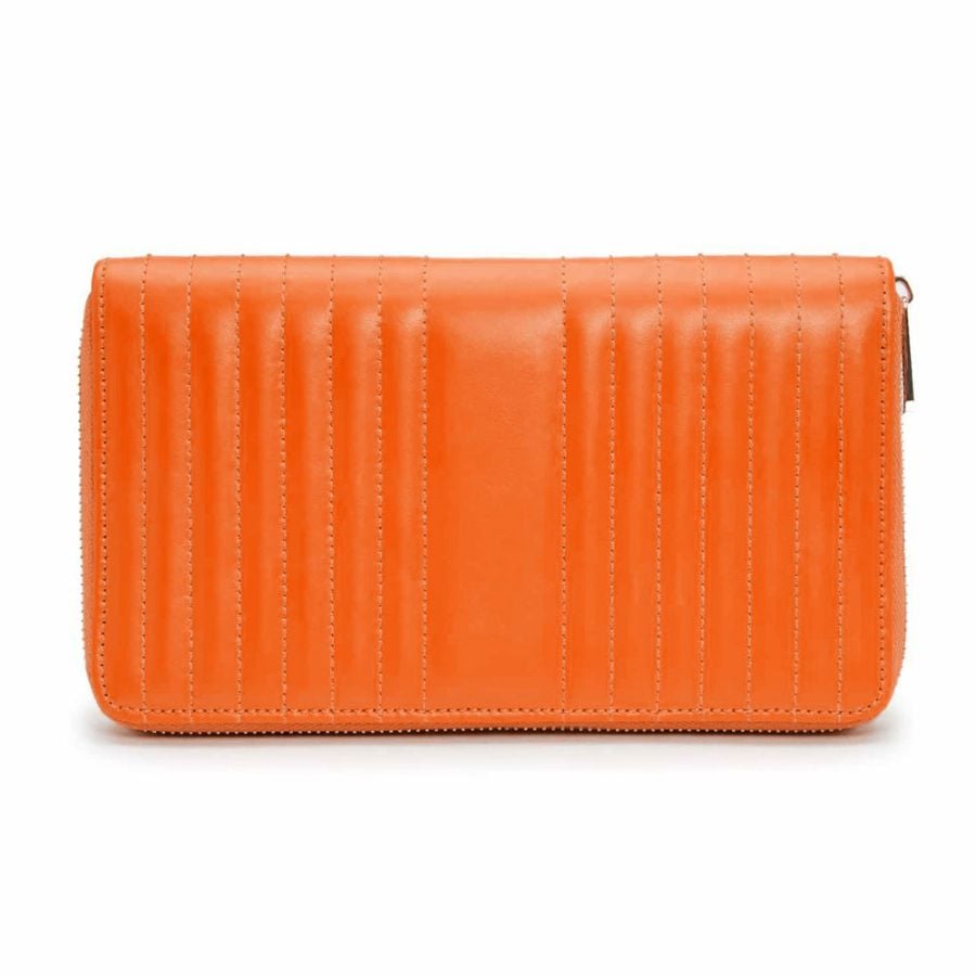 Wolf Designs Jewelry Cases WOLF Maria Jewelry Portfolio - Tangerine