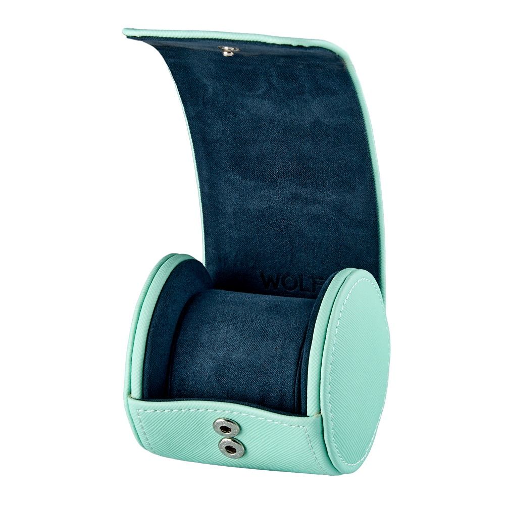 WOLF Designs Giftware WOLF Seltzer Single Watch Roll, Mint/Teal