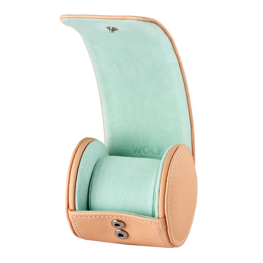 WOLF Designs Giftware WOLF Seltzer Single Watch Roll, Peach/Mint