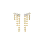 Zoe Chicco Earrings Zoë Chicco 14k Yellow Gold Diamond Waterfall Drop Earrings