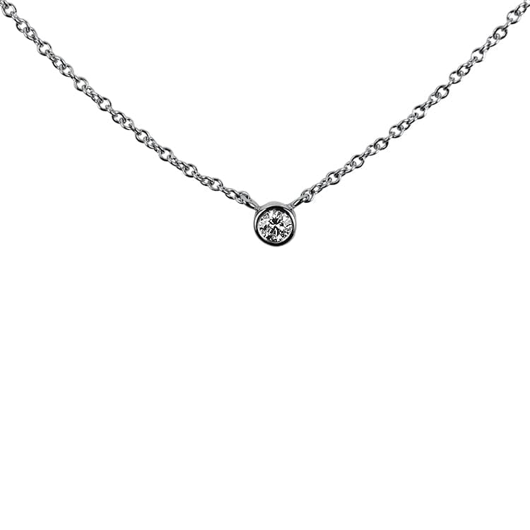 1870 Collection Necklaces and Pendants 18k White Gold Diamond Necklace