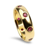 1870 Collection Ring 18k Yellow Gold Ruby Band