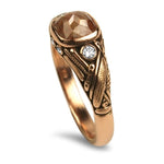 Alex Sepkus Ring 18k Rose Gold Alex Sepkus Rustic Diamond Ring 6.25