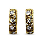 Alex Sepkus Earring Oval Diamond Hoop Earrings