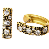 Alex Sepkus Earring Oval Diamond Hoop Earrings