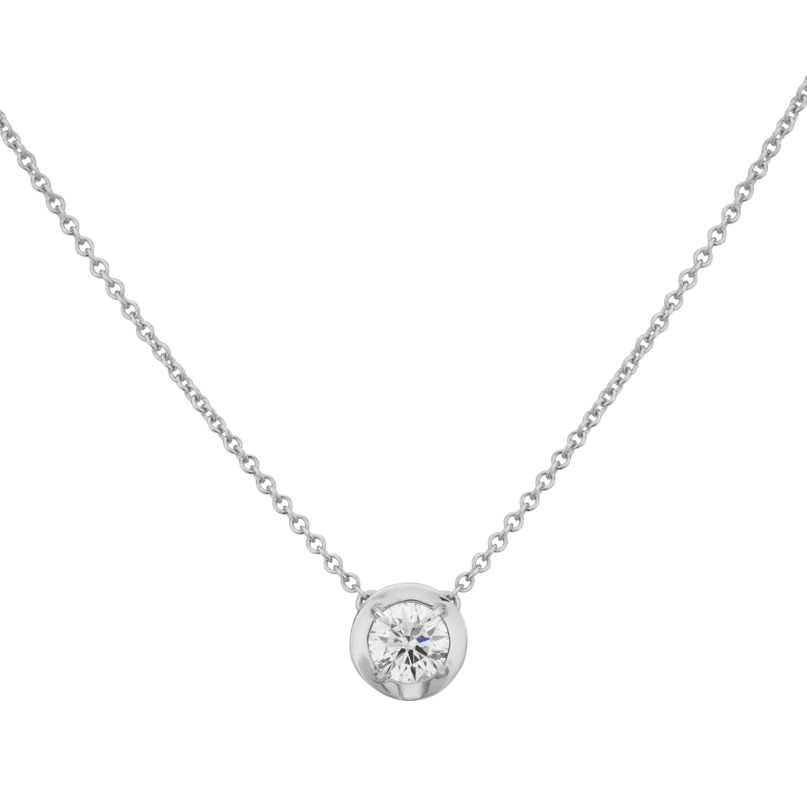 Christopher Designs Necklaces and Pendants Crisscut Round Diamond Pendant