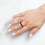 Dana Rebecca Designs Ring Alexa Jordyn Marquise Diamond Bezel Eternity Ring - Yellow Gold 6