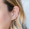 Dana Rebecca Designs Earring Alexa Jordyn Marquise Trio Huggies