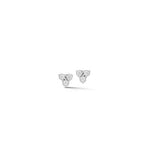 Dana Rebecca Designs Earring Ava Bea Trio Diamond Studs - White Gold