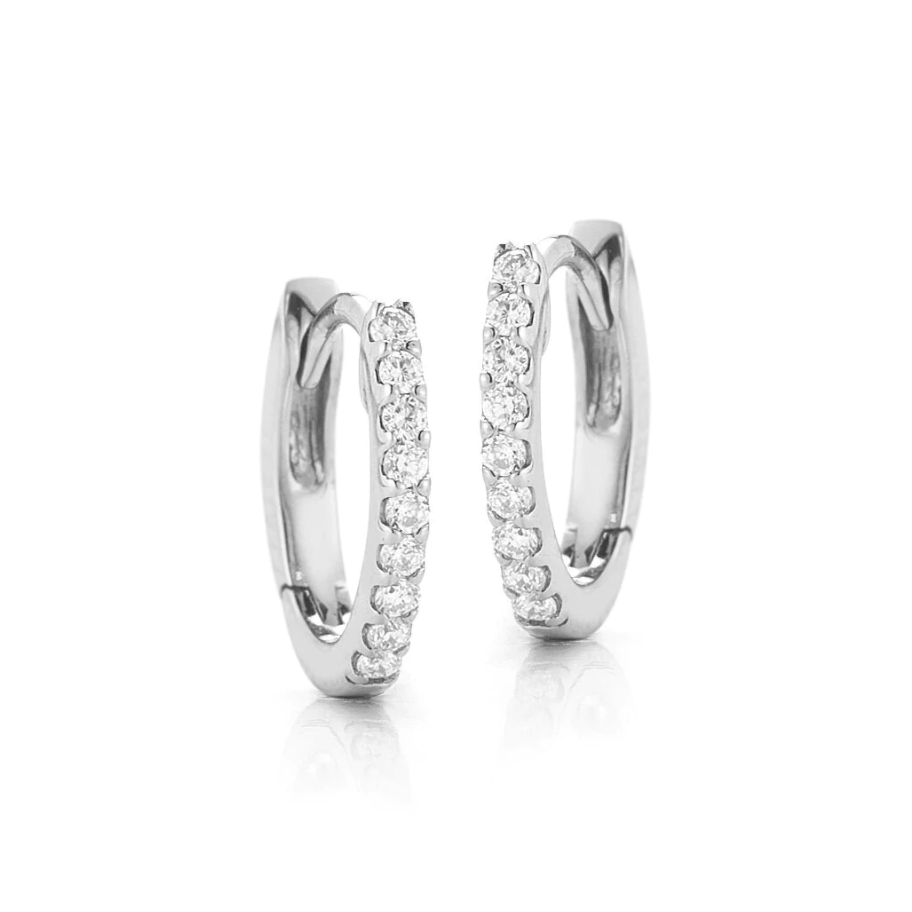 Dana Rebecca Designs Earring DRD Diamond Huggies