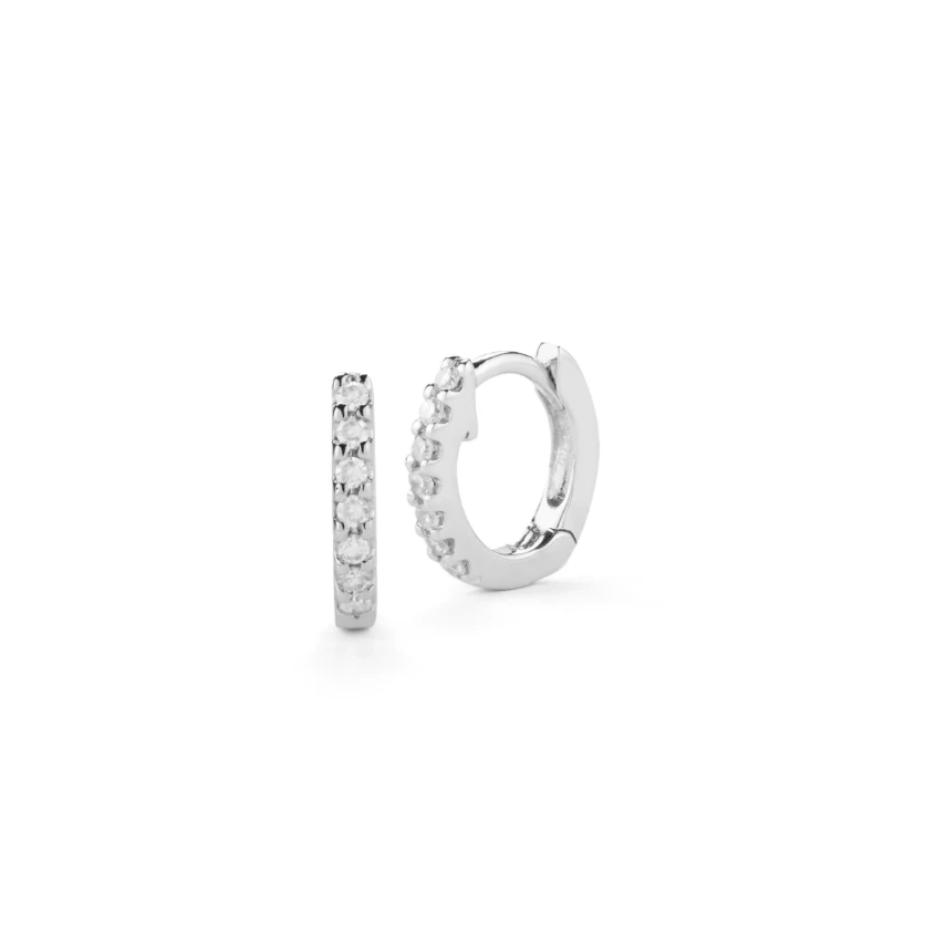 Dana Rebecca Designs Earring DRD Mini Huggies