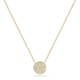 Dana Rebecca Designs Necklaces and Pendants Lauren Joy Medium Disc Necklace 16"