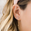 Dana Rebecca Designs Earring Lulu Jack Bezel Diamond Studs