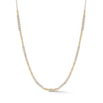 Dana Rebecca Designs Necklaces and Pendants Melody Eden Gold Bar Diamond Tennis Necklace - Yellow Gold