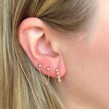 Dana Rebecca Designs Earring Poppy Rae Pebble Hoop