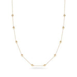 Dana Rebecca Designs Necklaces and Pendants Poppy Rae Pebble Station Necklace