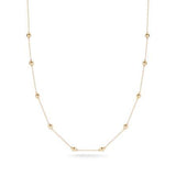 Dana Rebecca Designs Necklaces and Pendants Poppy Rae Pebble Station Necklace