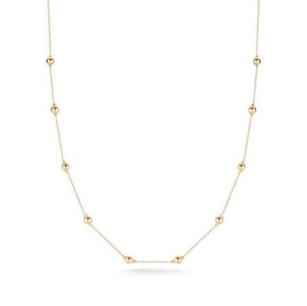 Dana Rebecca Designs Necklaces and Pendants Poppy Rae Pebble Station Necklace