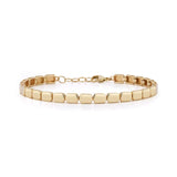 Dana Rebecca Designs Bracelet Sadie Pearl Gold Bar Bracelet - Yellow Gold
