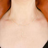 Dana Rebecca Designs Necklaces and Pendants Sylvie Rose Long Bar Drop Necklace
