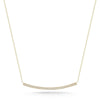 Dana Rebecca Designs Necklaces and Pendants Sylvie Rose Long Bar Necklace 17'